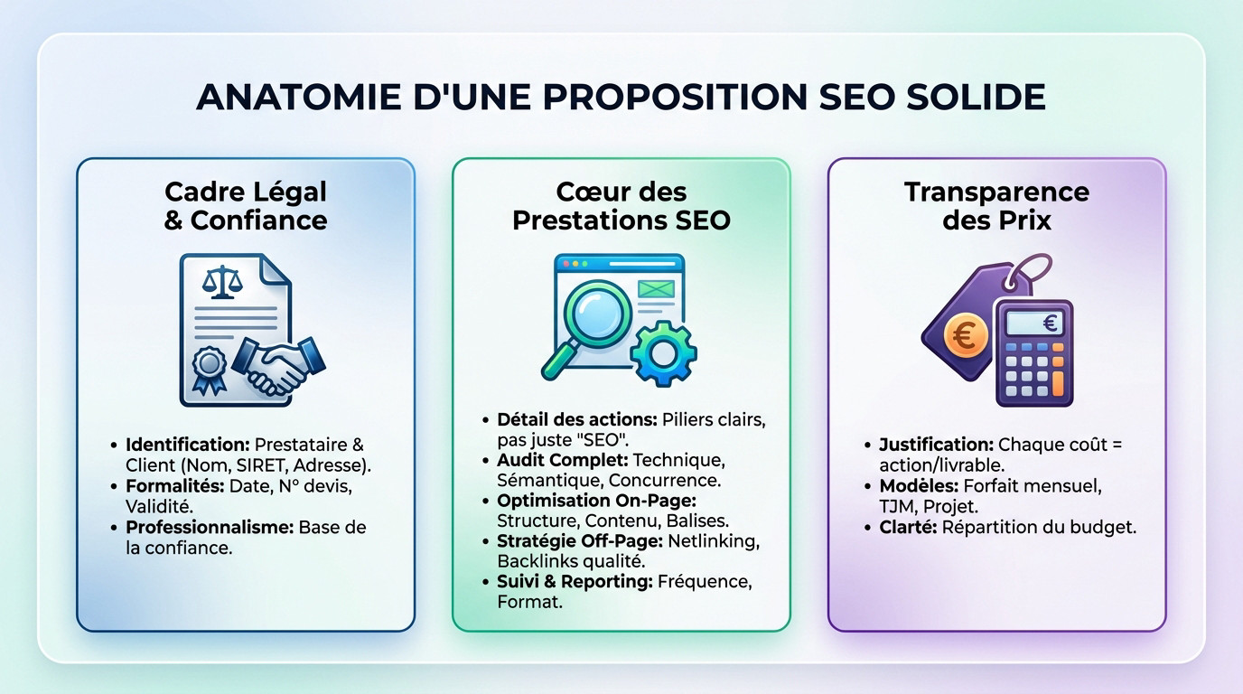 Anatomie d'une proposition SEO solide et professionnelle