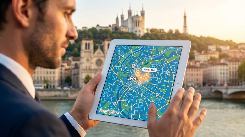 fiche Google Business Profile — strategic view of lyons local business | accompagnement SEO Métropole de Lyon en Auvergne-...