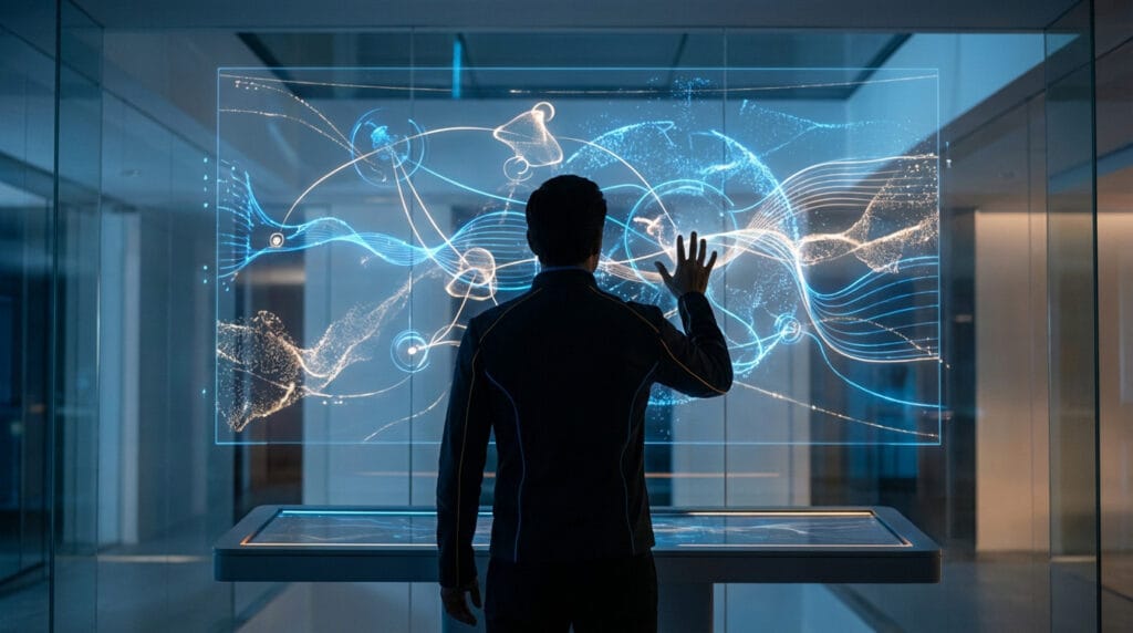 graphique de positionnement SEO — mastering geo interacting with ai holographic display | stratégie SEO locale dans le Rhône