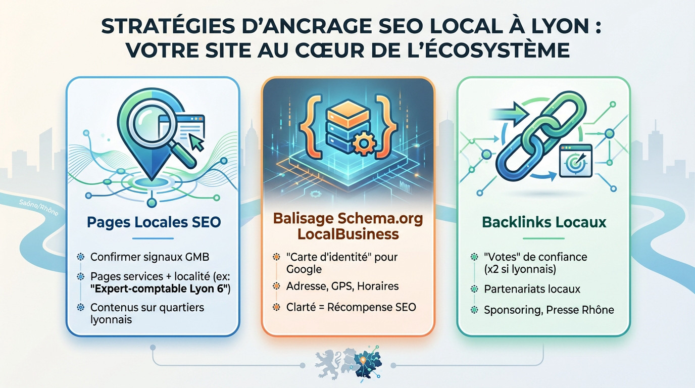 Stratégies d'ancrage local pour site web à Lyon et optimisation SEO