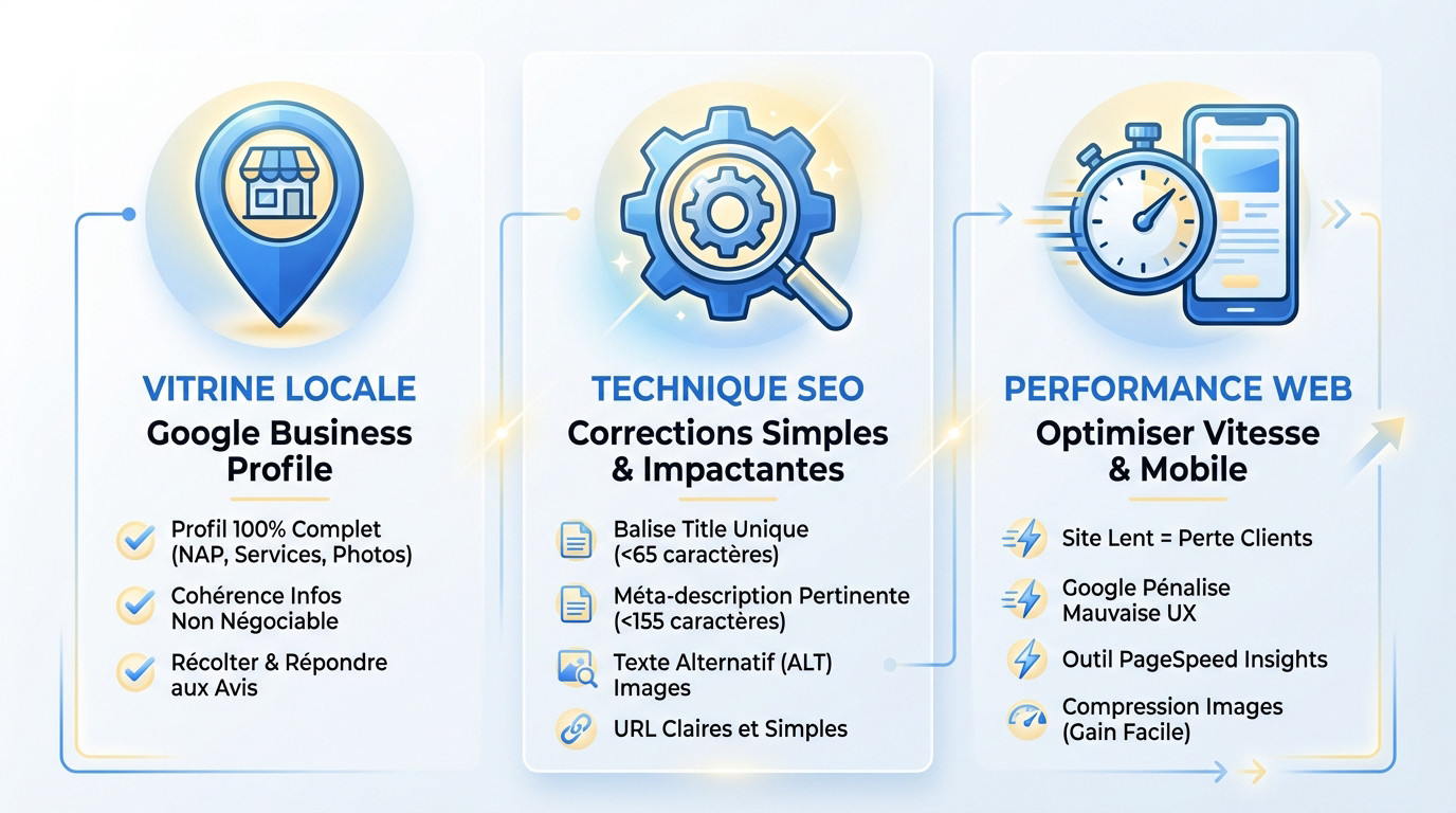 Les 3 piliers de l'optimisation SEO : Technique, Contenu et Popularité