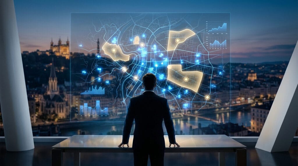 graphique de positionnement SEO — holographic seo strategy for | expert SEO Auvergne-Rhône-Alpes dans le Rhône
