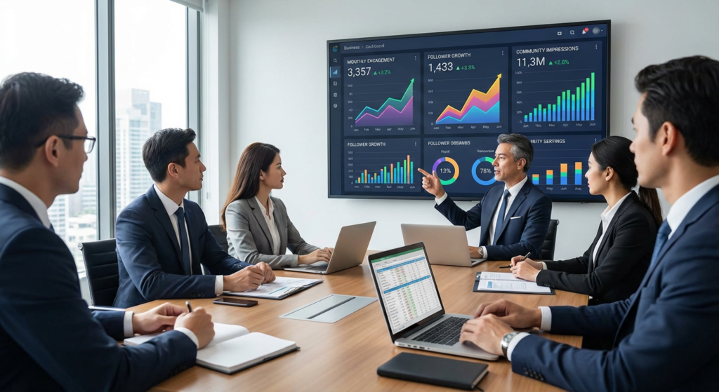 Résultats de community management - croissance engagement et communauté