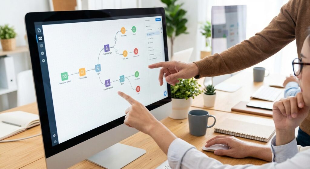Configuration de campagnes de nurturing automatisées pour la conversion de leads