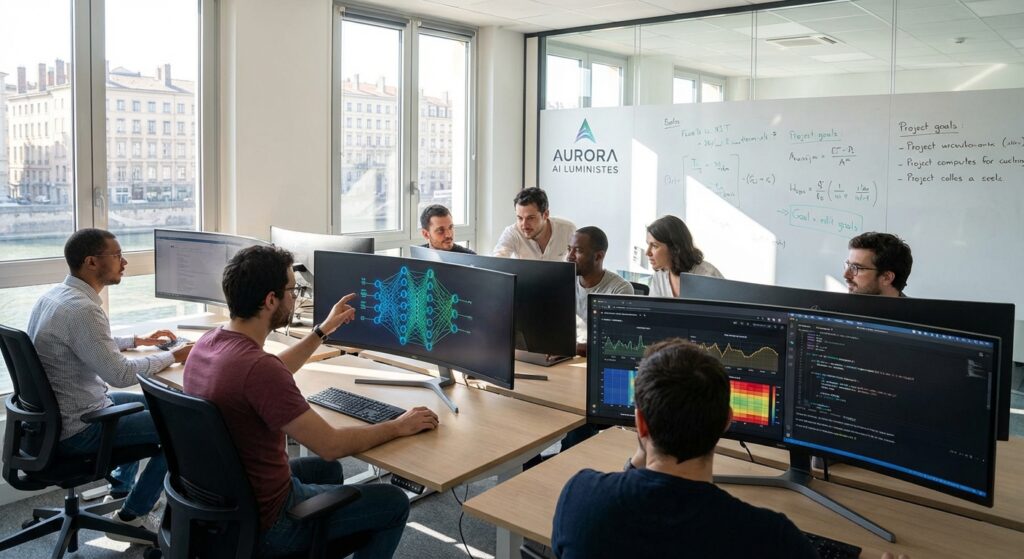 Agence IA Lyon Rankit equipe intelligence artificielle