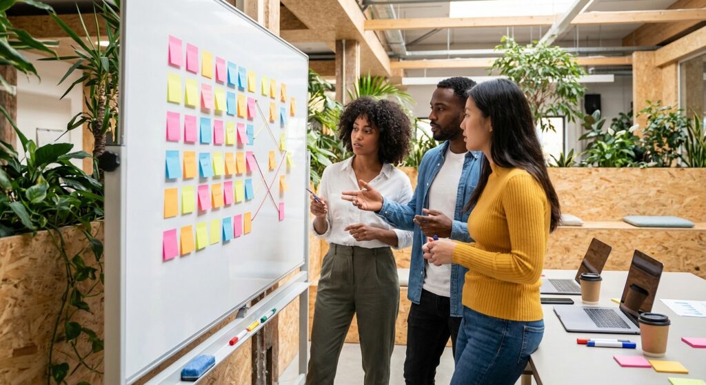 Définition de la ligne éditoriale et du calendrier de publication social media