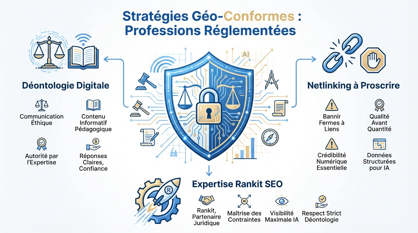 Expertise SEO et GEO pour cabinets d'avocats et notaires