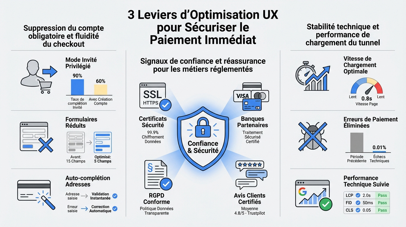 Optimisation de l'expérience utilisateur pour sécuriser le paiement en e-commerce