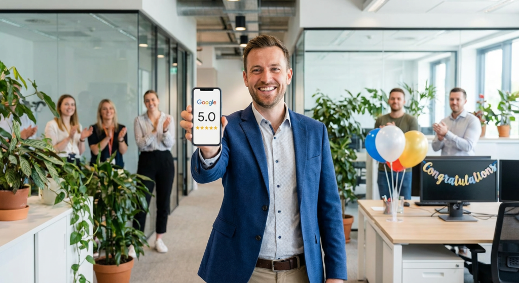client satisfait par l agence Rankit — supprimer avis google resultats | stratégie SEO locale à Lyon