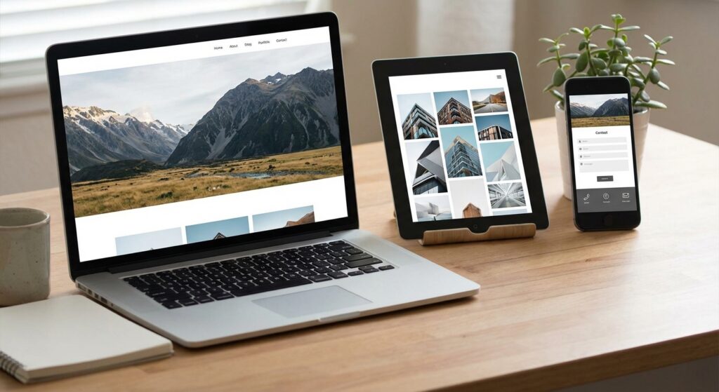 design web orienté conversion — site one page responsive design multi ecrans | optimisation site WordPress à Lyon