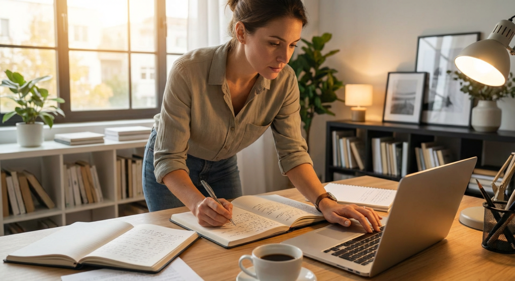 Copywriter professionnel rédigeant des textes de vente persuasifs à Lyon