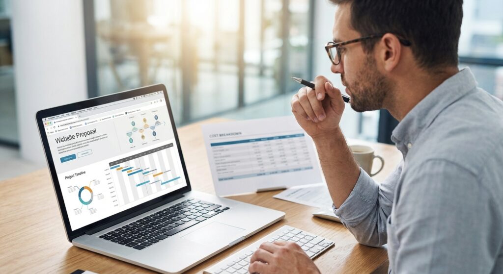 Proposition commerciale détaillée incarnant l'audit SEO sur mesure proposé par Rankit en Auvergne-Rhône-Alpes
