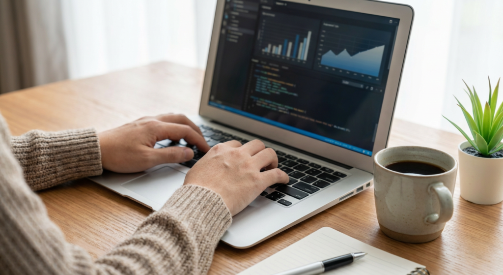 Spécialiste SEO optimisant un site web pour le référencement à Montpellier