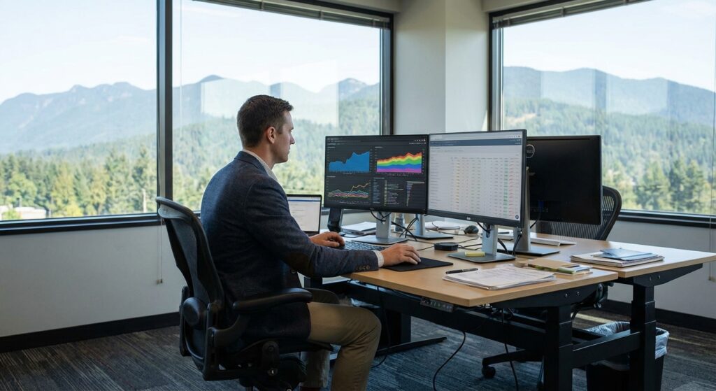 Specialiste SEO a Grenoble suivant le positionnement Google des clients isserois