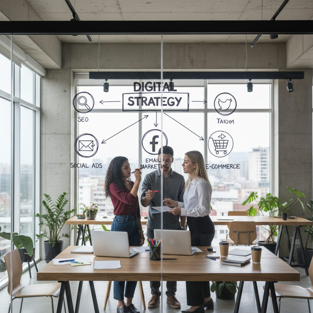 Stratégie digitale 360 : aligner SEO, Ads, social et contenu