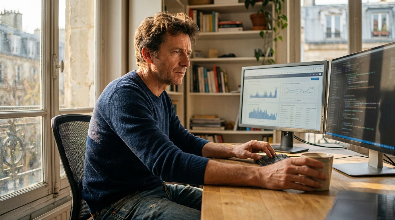 Illustration Optimisation du taux de conversion : tra