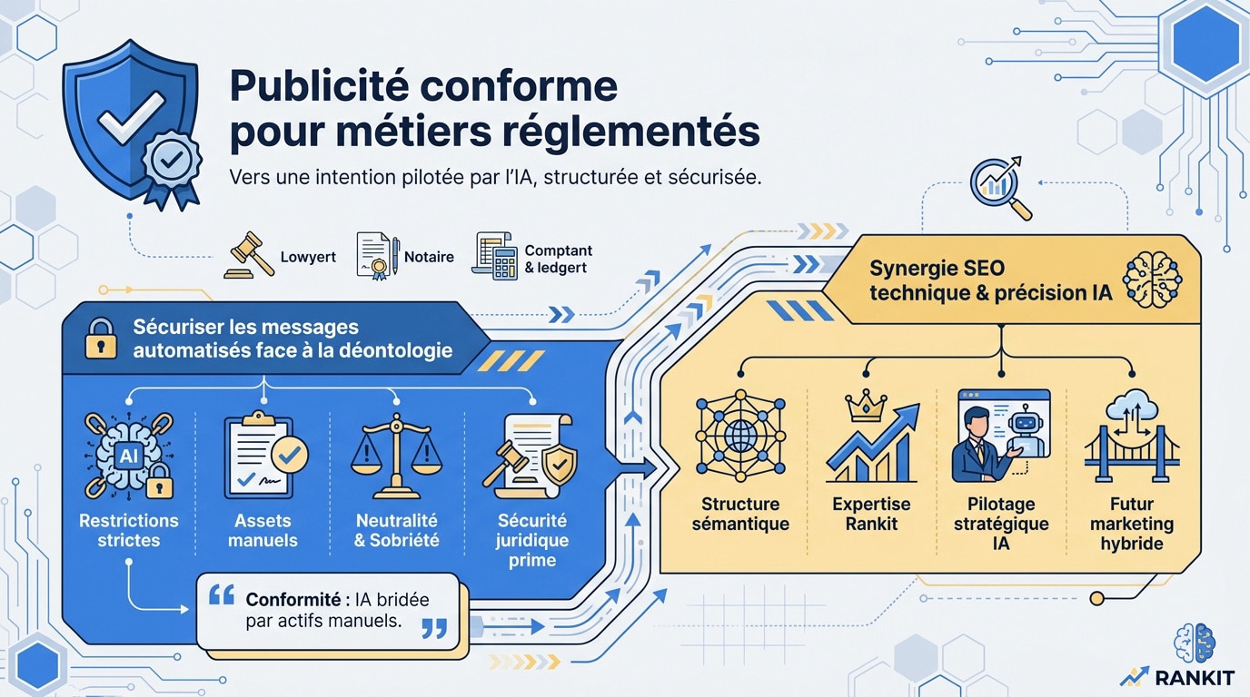 Optimisation de la publicité digitale conforme pour les professions réglementées via l'intelligence artificielle