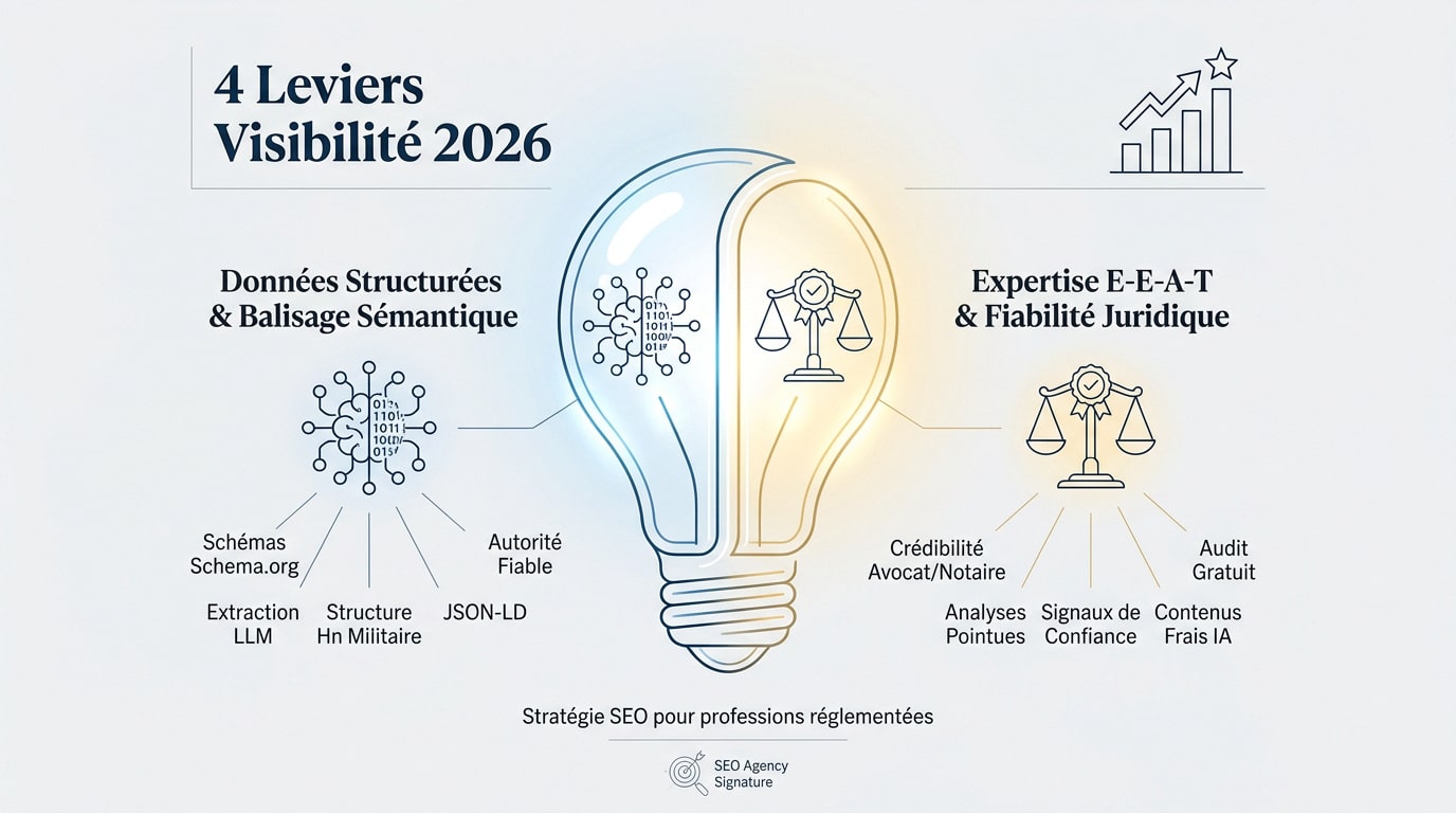 Stratégies SEO et GEO pour la visibilité des professions réglementées en 2026