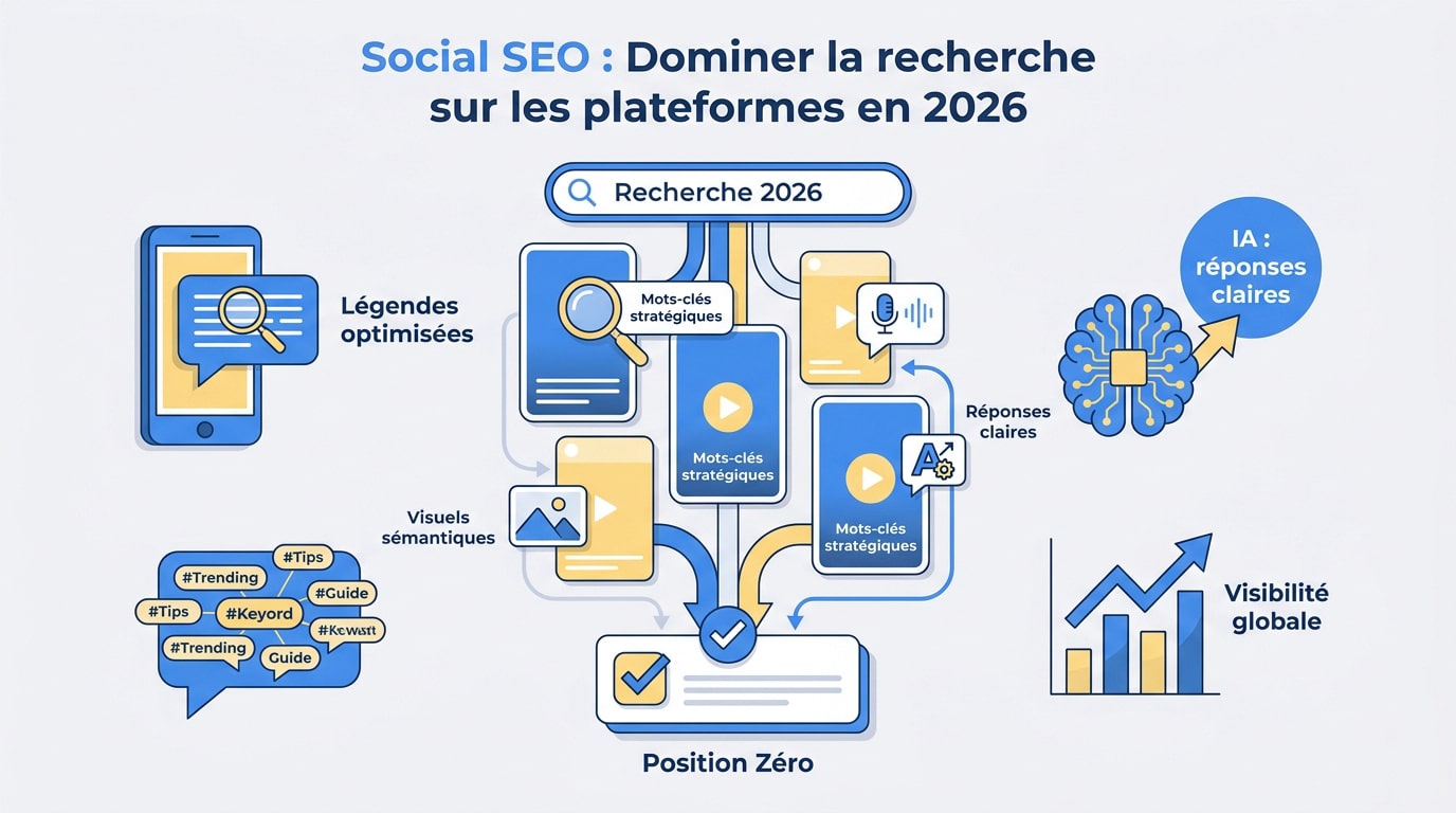 Optimisation du Social SEO et recherche sur les plateformes sociales en 2026